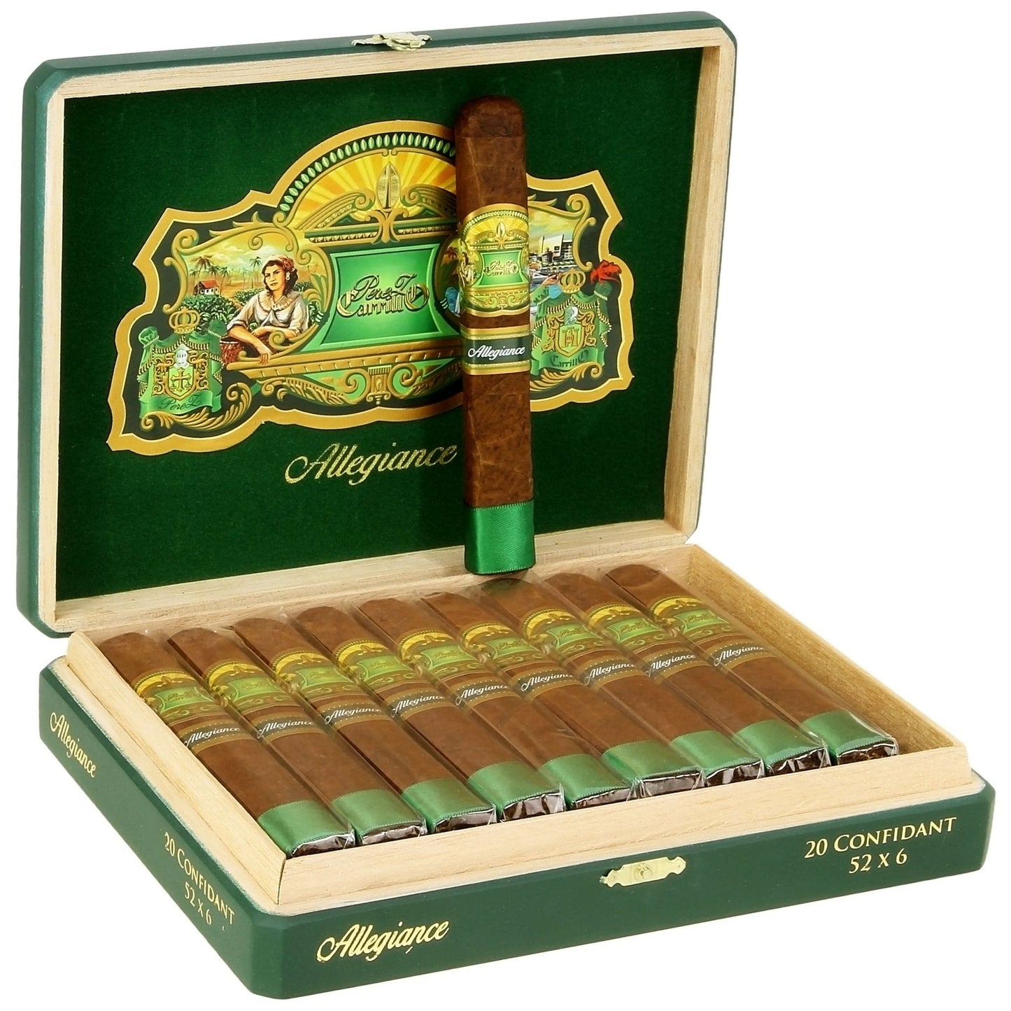 EP Carrillo Allegiance Confidant 6" x 52 - cigar13