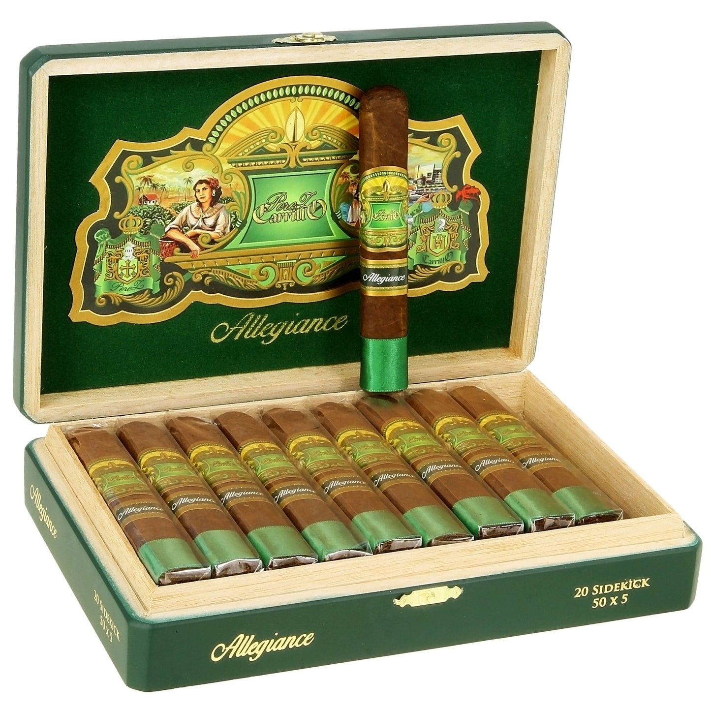 EP Carrillo Allegiance Sidekick 5" x 50 - cigar13