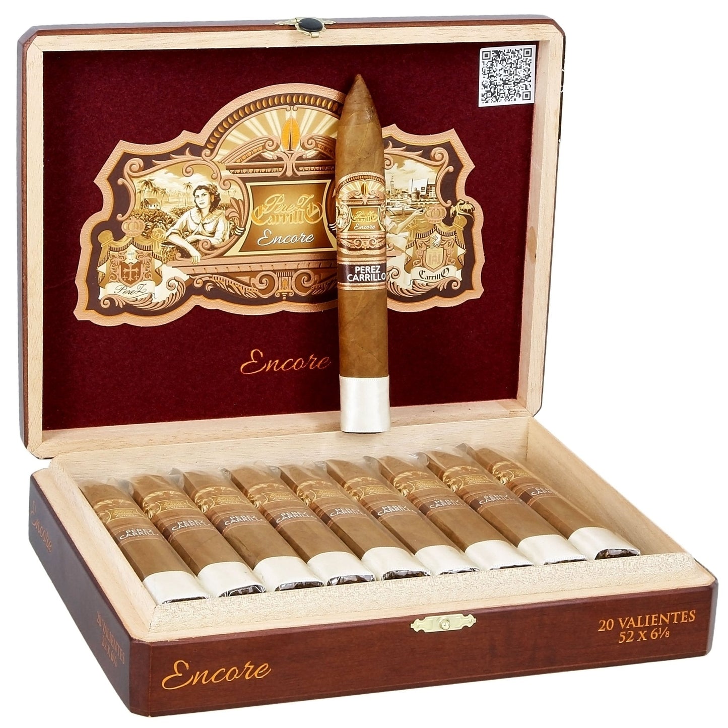 EP Carrillo Encore Valientes 6.125" x 52 - cigar13