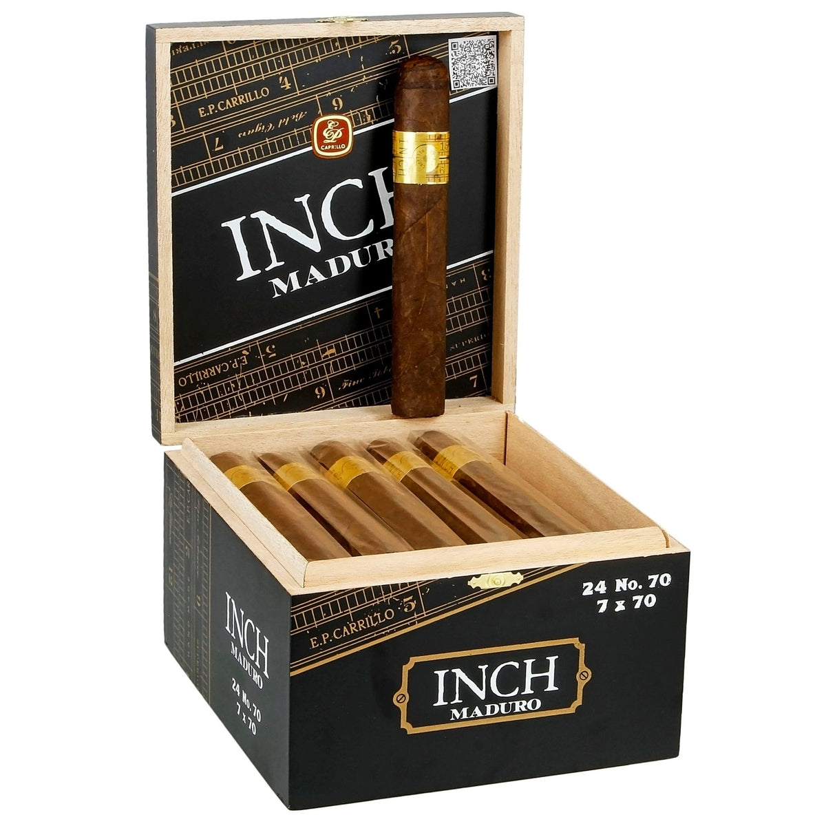 EP Carrillo INCH Maduro No. 70 7" x 70 - cigar13