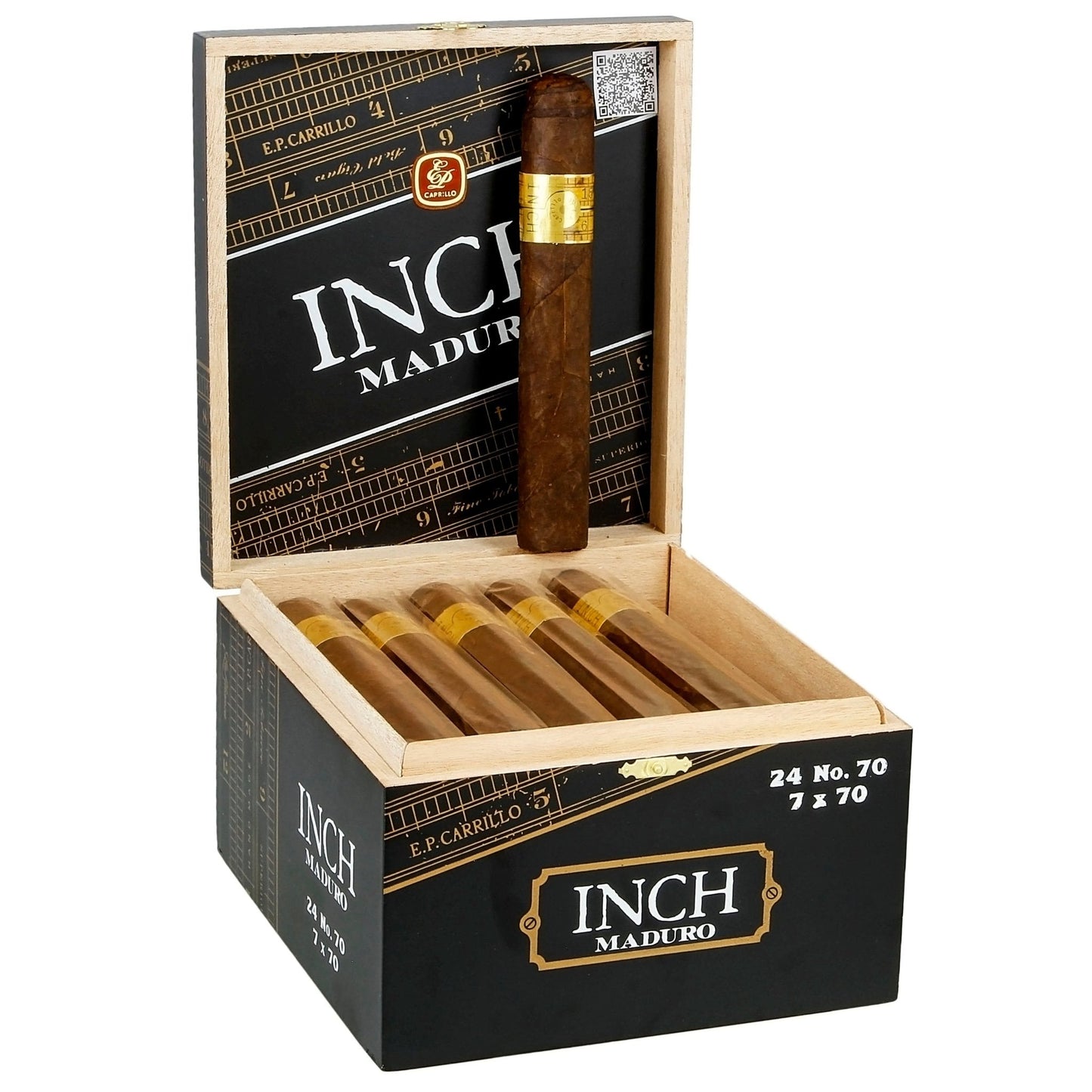 EP Carrillo INCH Natural No. 70 7" x 70 - cigar13
