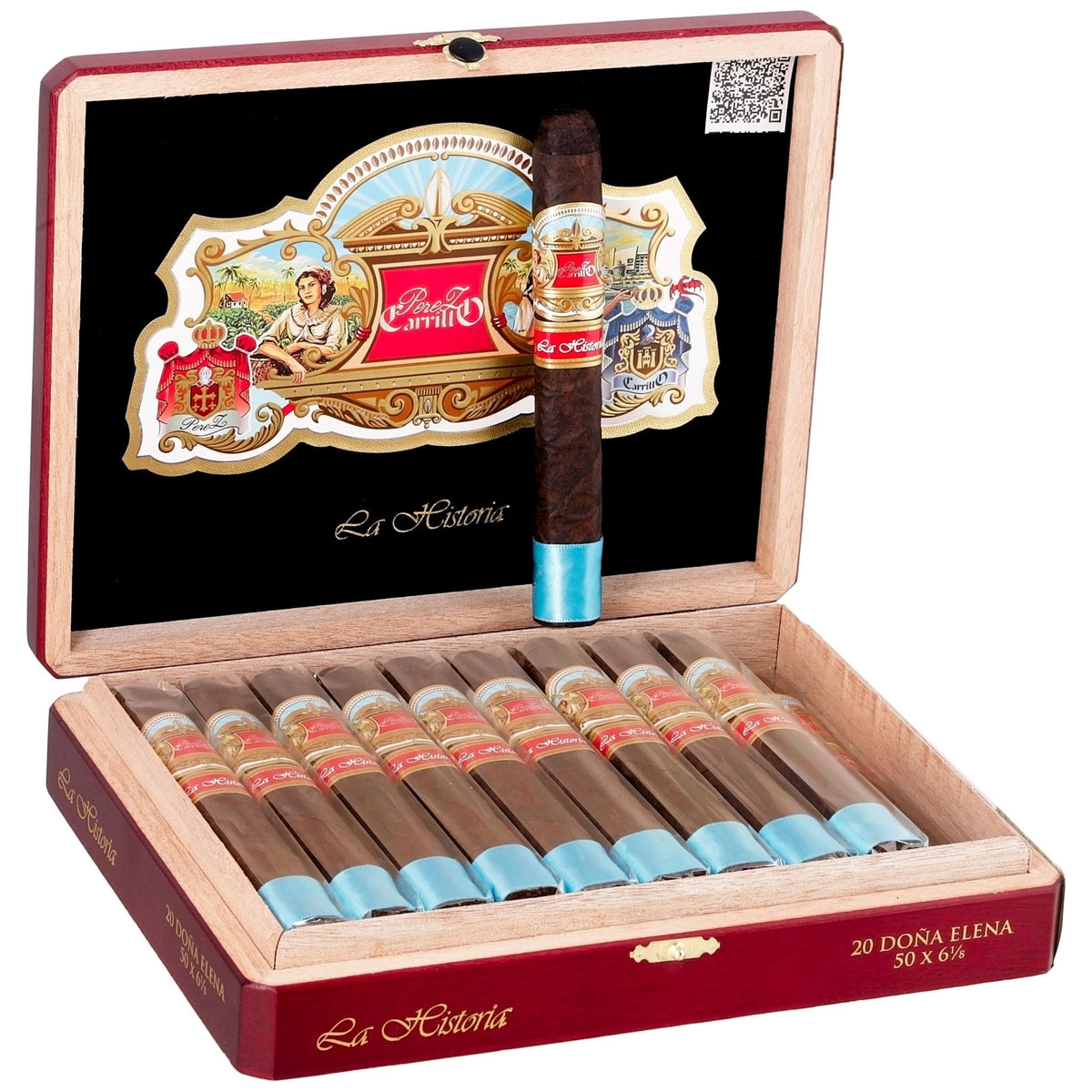 EP Carrillo La Historia Dona Elena 6.125" x 50 - cigar13