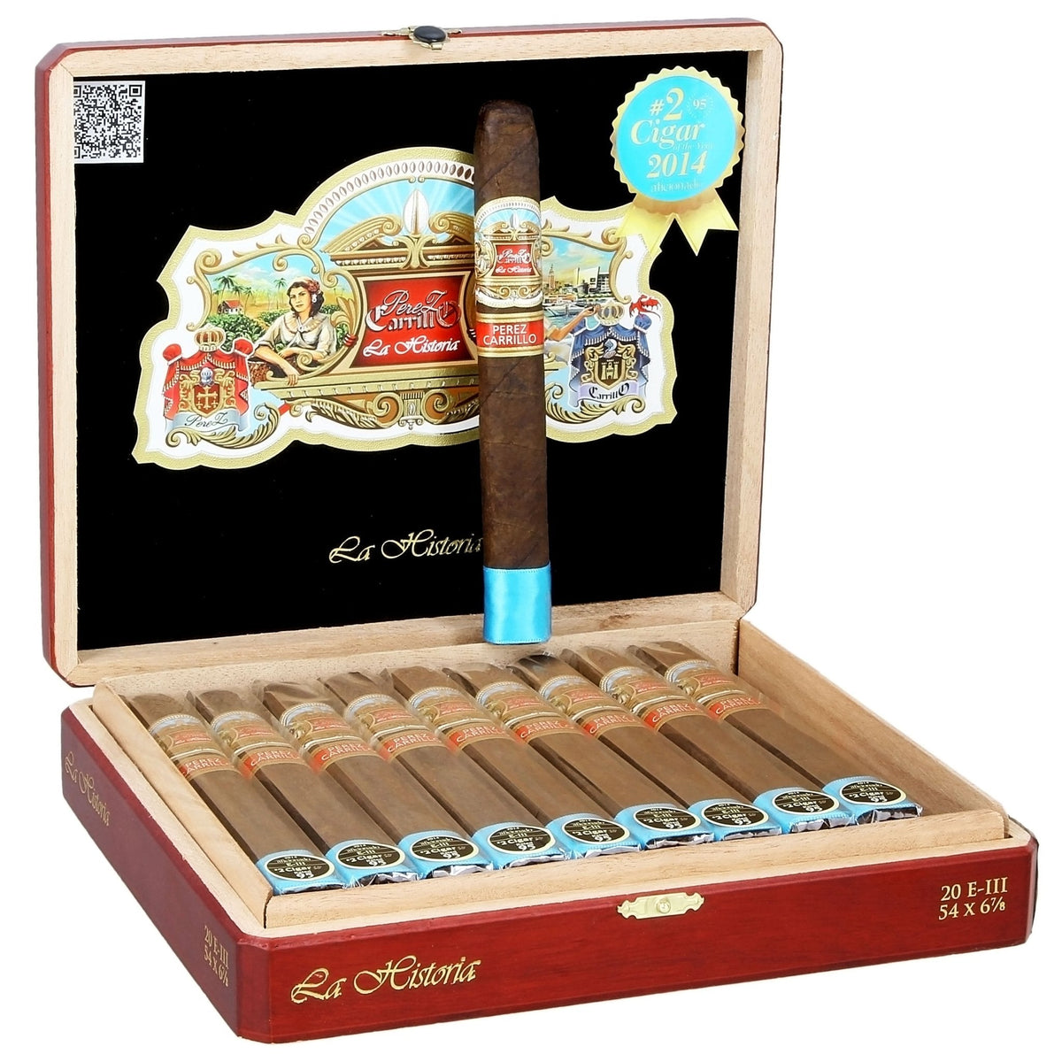 EP Carrillo La Historia E - III 6.875" x 54 - cigar13