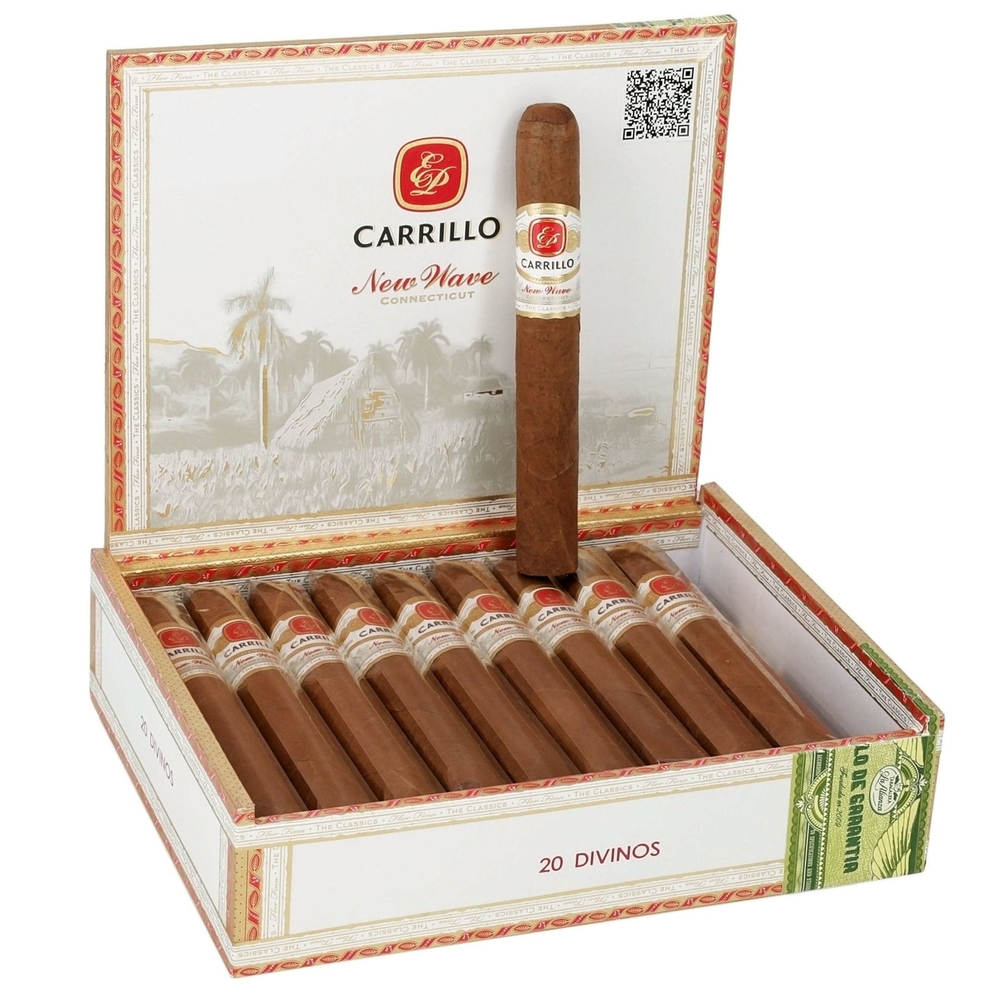 EP Carrillo New Wave Connecticut Divinos 6" x 52 - cigar13