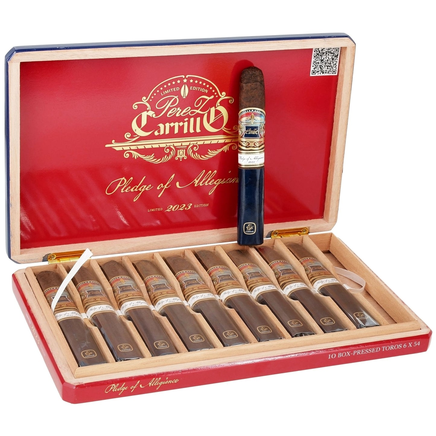EP Carrillo Pledge of Allegiance 2023 6" x 54 - cigar13
