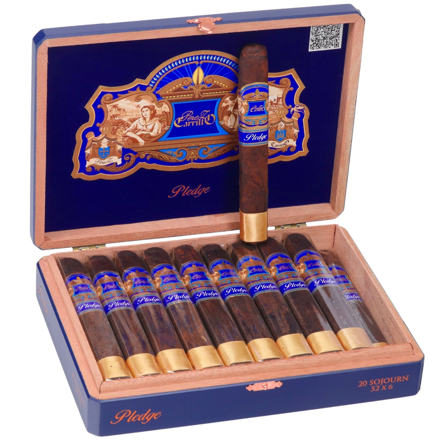 EP Carrillo Pledge Sojourn 6" x 52 - cigar13