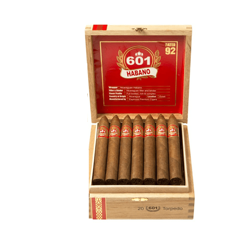 Espinosa 601 Red Label Habano - Torpedo - 6 1/8 X 52 - cigar13