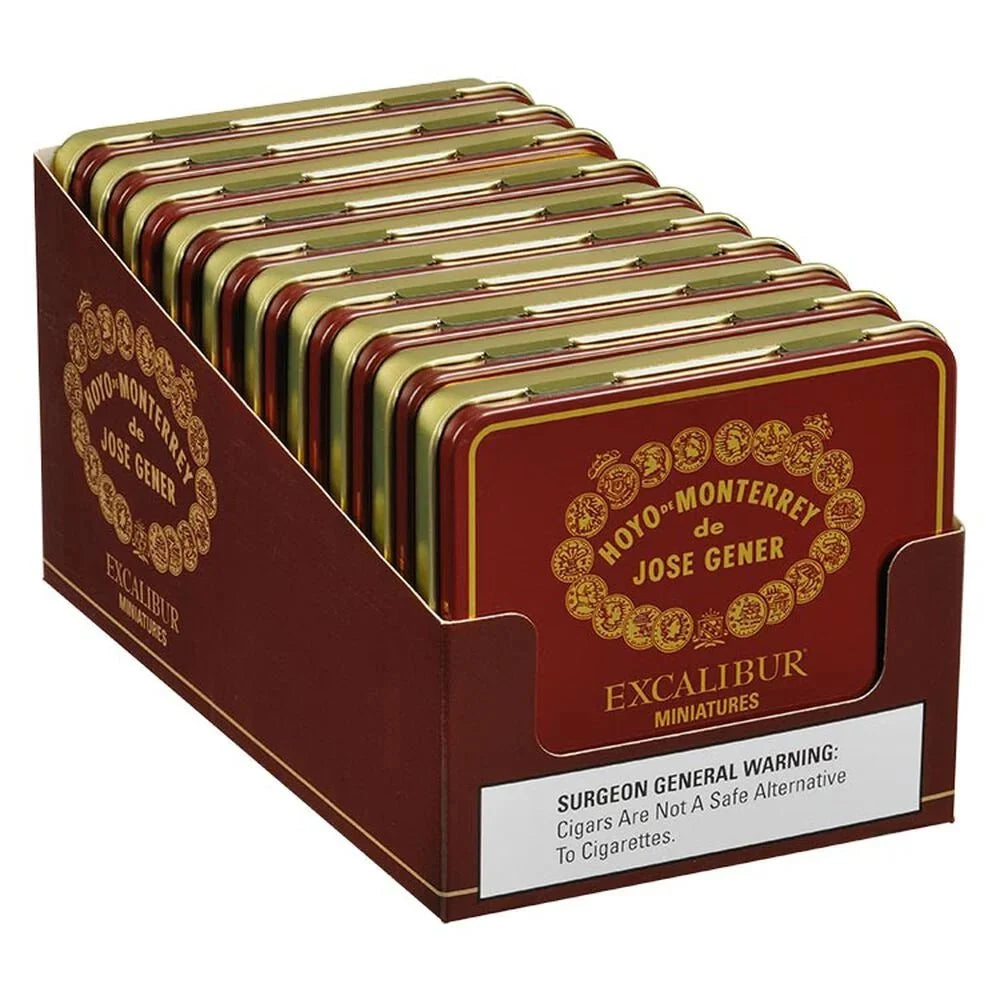 EXCALIBUR CIGARS - Minatures - 3 x 22, 10 tins of 20 - cigar13
