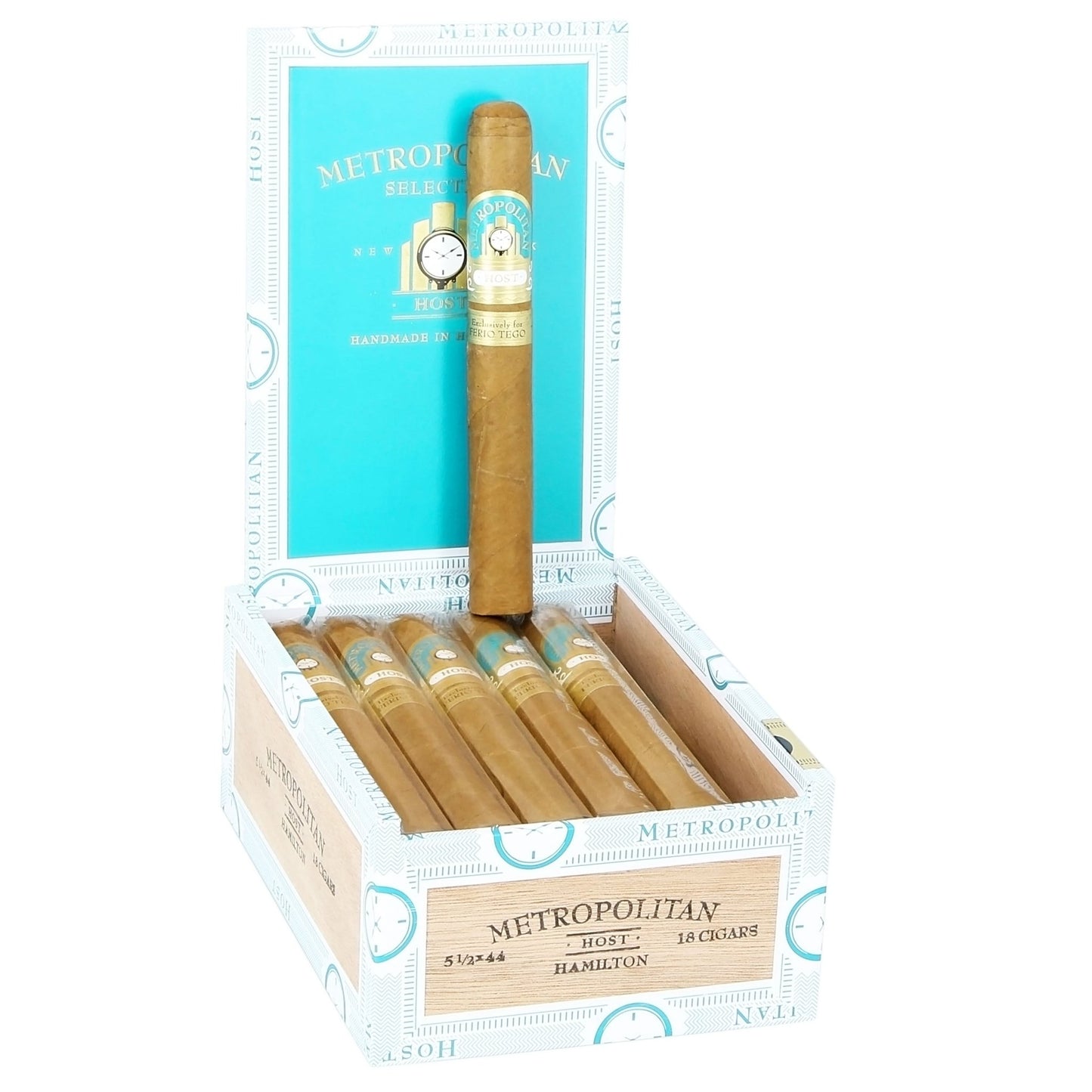 Ferio Tego Metropolitan Host Hamilton 5 1/2" x 44 - cigar13