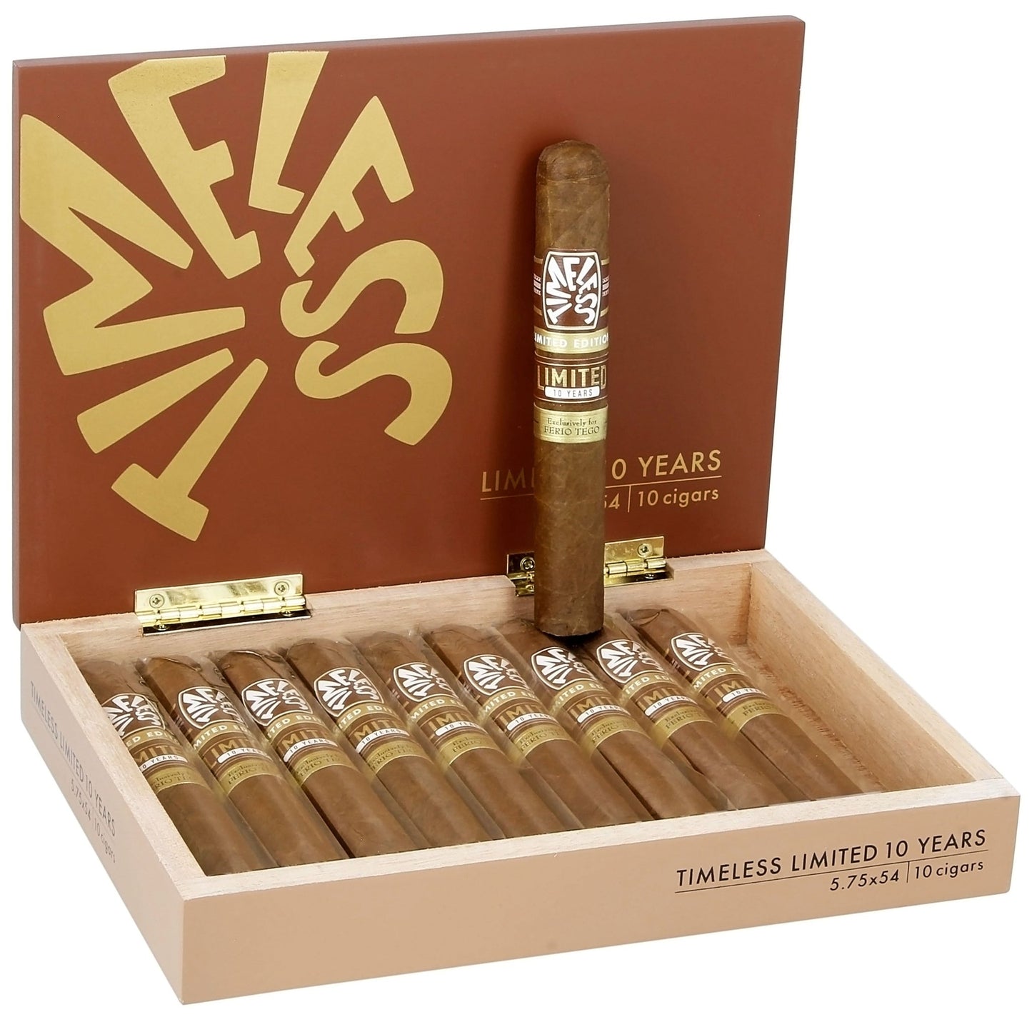 Ferio Tego Timeless Limited 10 Years 5 3/4" x 54 - cigar13