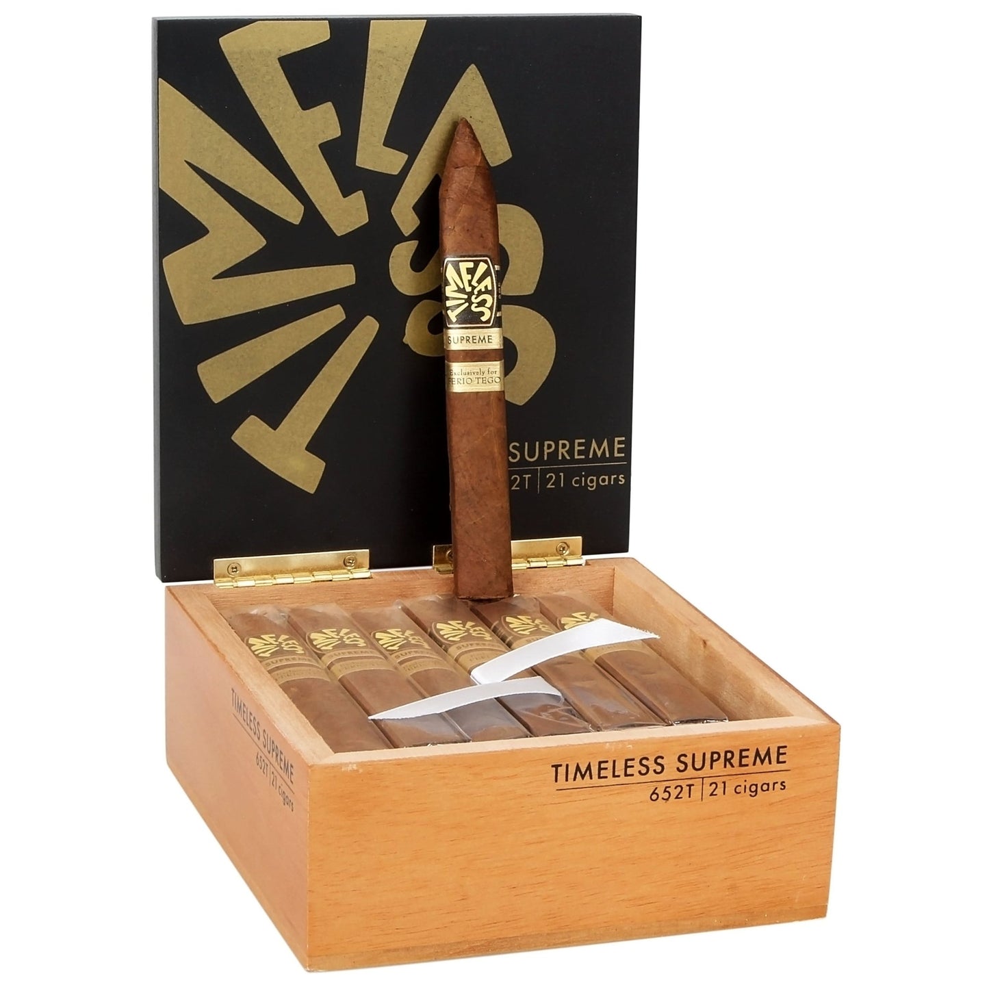 Ferio Tego Timeless Supreme 652T 6" x 52 - cigar13