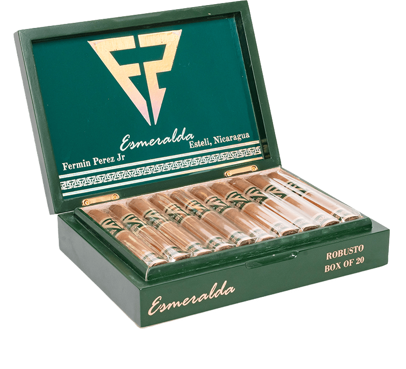 Fermin Perez Premium Cigars Esmeralda Tube Box 6 x 56 - cigar13