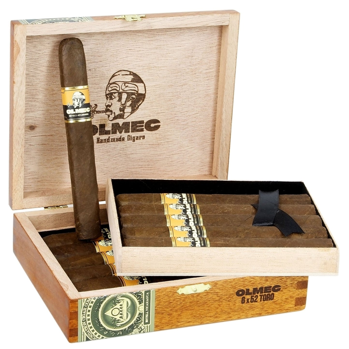 Foundation Olmec Claro Toro 6" x 52 - cigar13