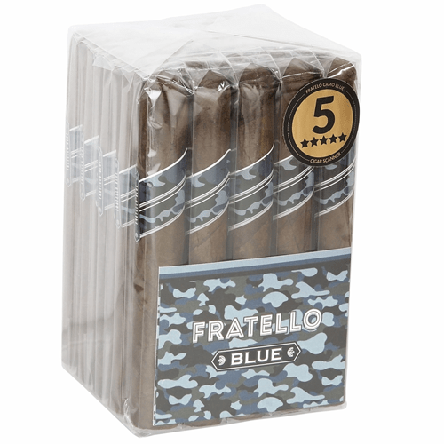 FRATELLO CAMO BLUE - Toro - 6 x 50, Bundle/25 - cigar13