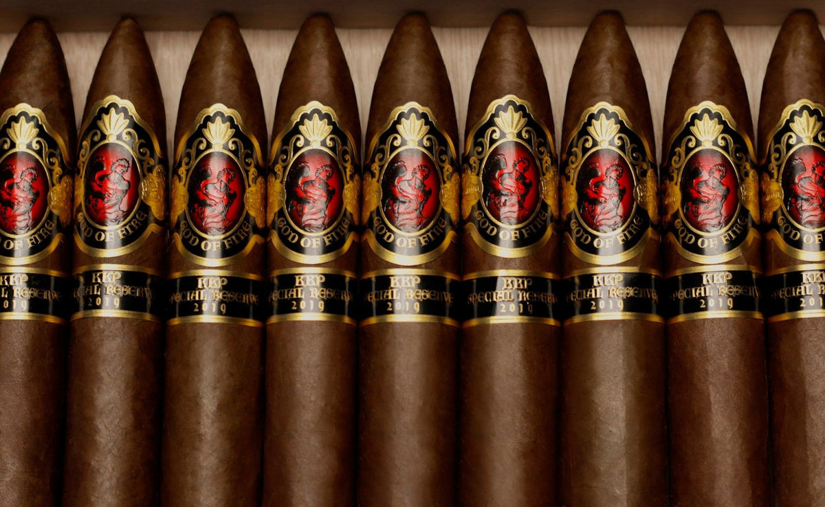 God of Fire Kkp Special Reserve Piramide - Piramide - 5.25x58 - cigar13