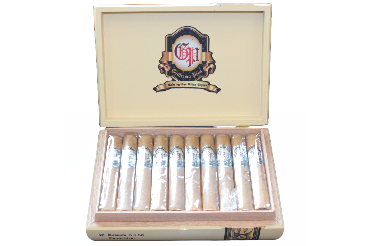 Guillermo Pena Gp Connecticut Cigars - Corona Grande - 6.5 X 48
