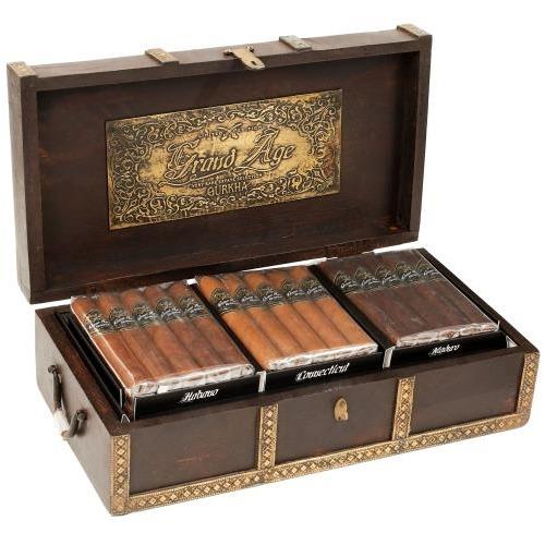 Gurkha Grand Age Ii Cigars - 20 Connecticut\, 20 Habano\, 20 Maduro - cigar13