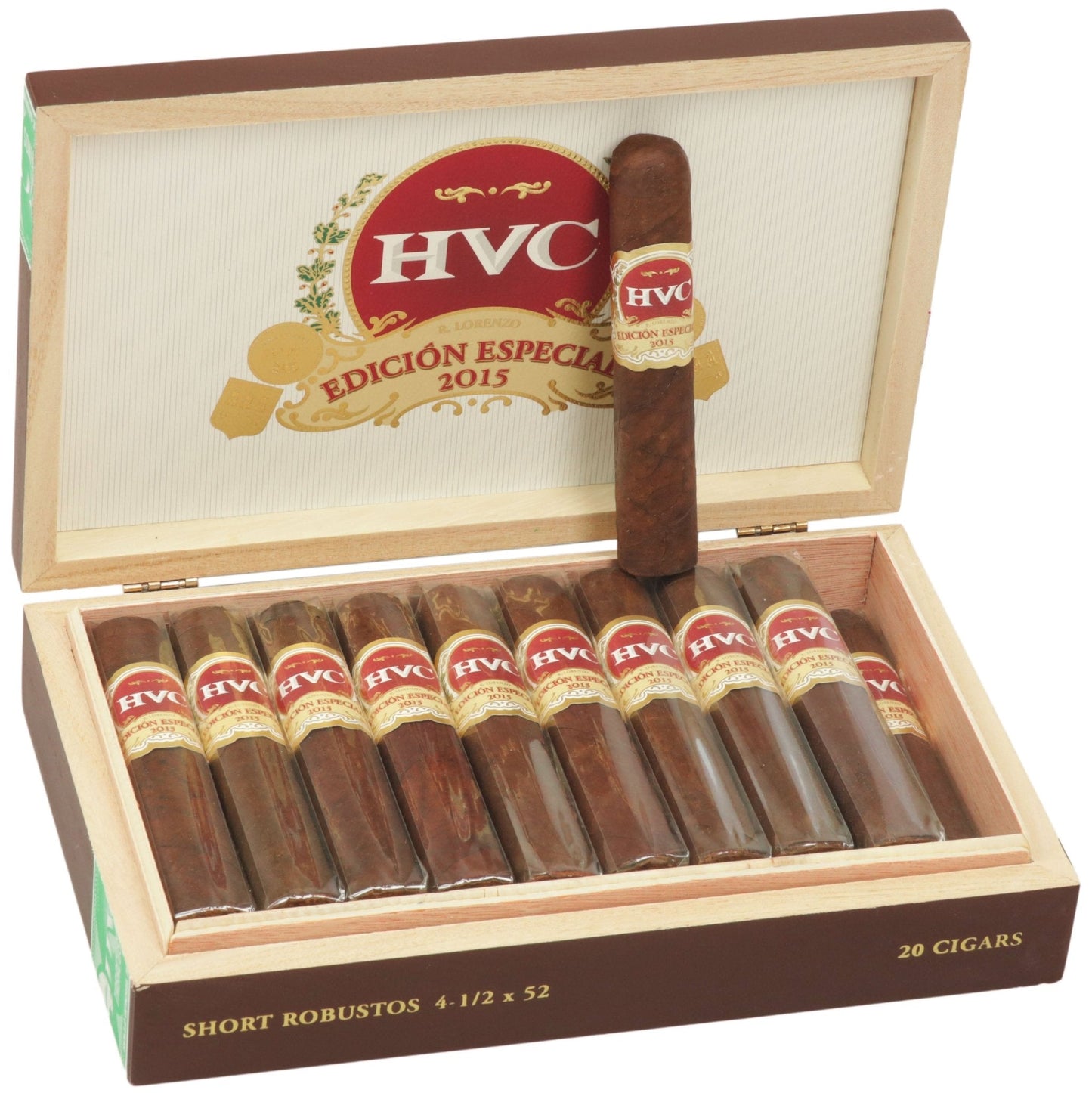 HVC Special Edition 2015 Bo x - Press Short Robusto - cigar13