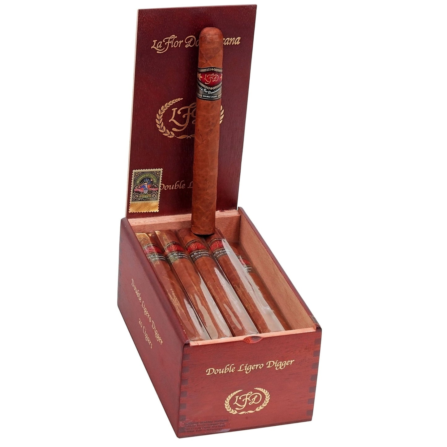 La Flor Dominicana Double Ligero Digger 8 1/2" x 60 - cigar13