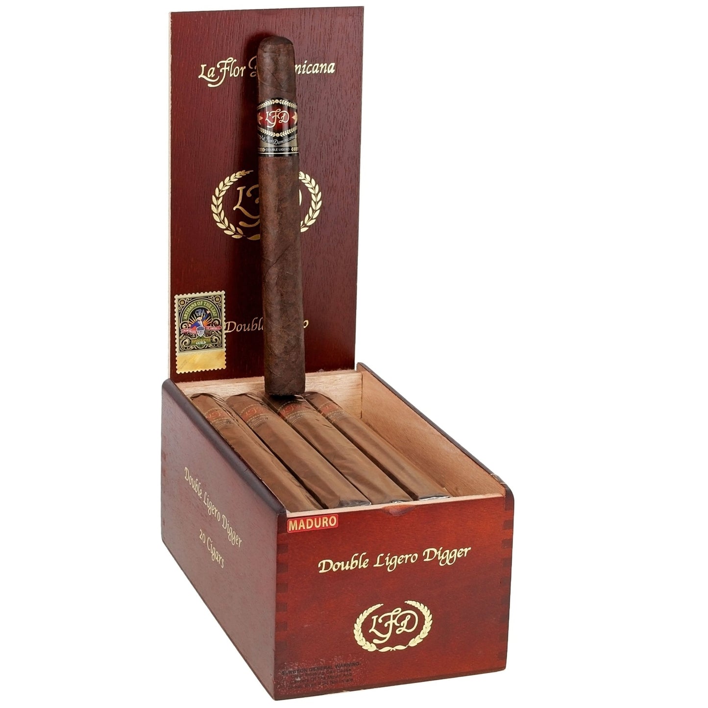 La Flor Dominicana Double Ligero Maduro Digger 8 1/2" x 60 - cigar13