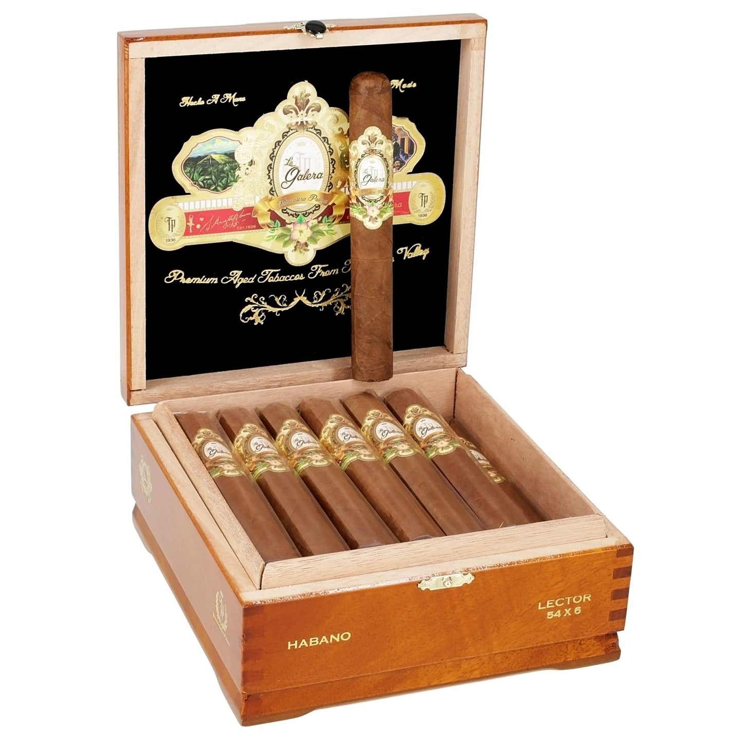 La Galera Habano El Lector Toro 6×54 - cigar13
