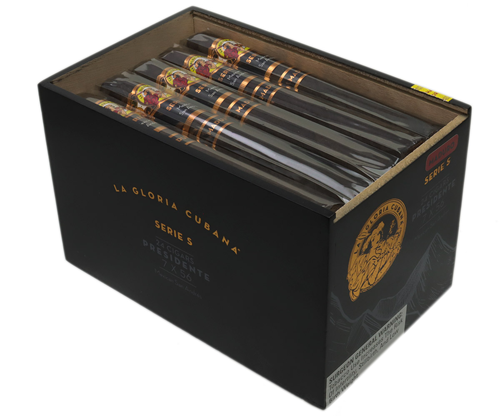 La Gloria Cubana Serie S Maduro Cigars - Presidente - 7 X 56