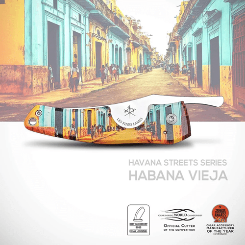 LES FINES LAMES LE PETIT CIGAR KNIFE - Habana Vieja - cigar13