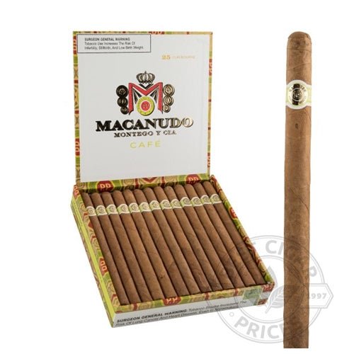 Macanudo Cafe Cigars - Claybourne - 6 X 31 - cigar13