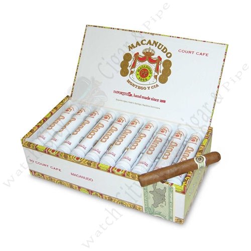 Macanudo Cafe Cigars - Court (Aluminum Tube) - 4 3/16 X 36 - cigar13