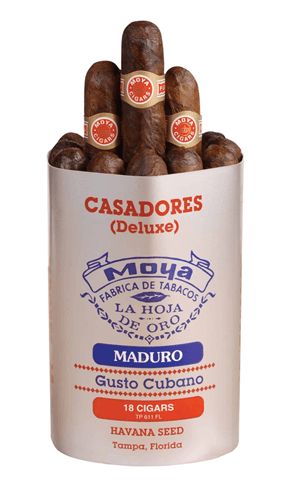 MOYA CIGARS - Casadores Maduro - 5 1/2 x 48, Bundle/18 - cigar13