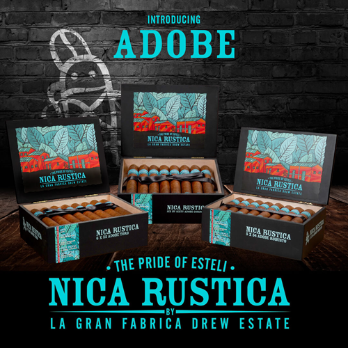 Nica Rustica Adobe Cigars - Gordo - 6x60