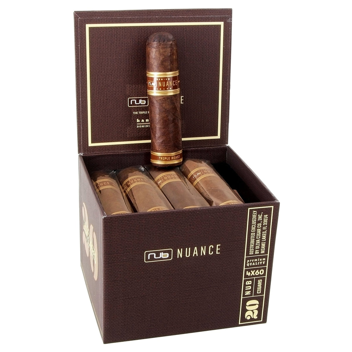 Nub Nuance Single Roast 460 4" x 60 - cigar13