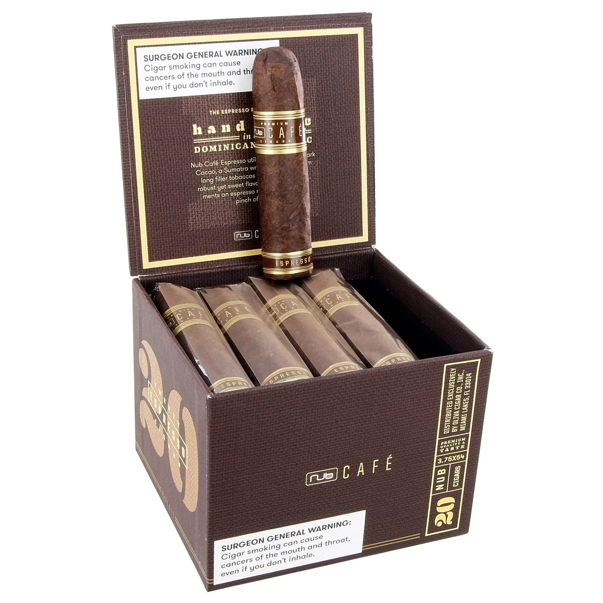 Nub Nuance Triple Roast 354 3 3/4" x 54 - cigar13