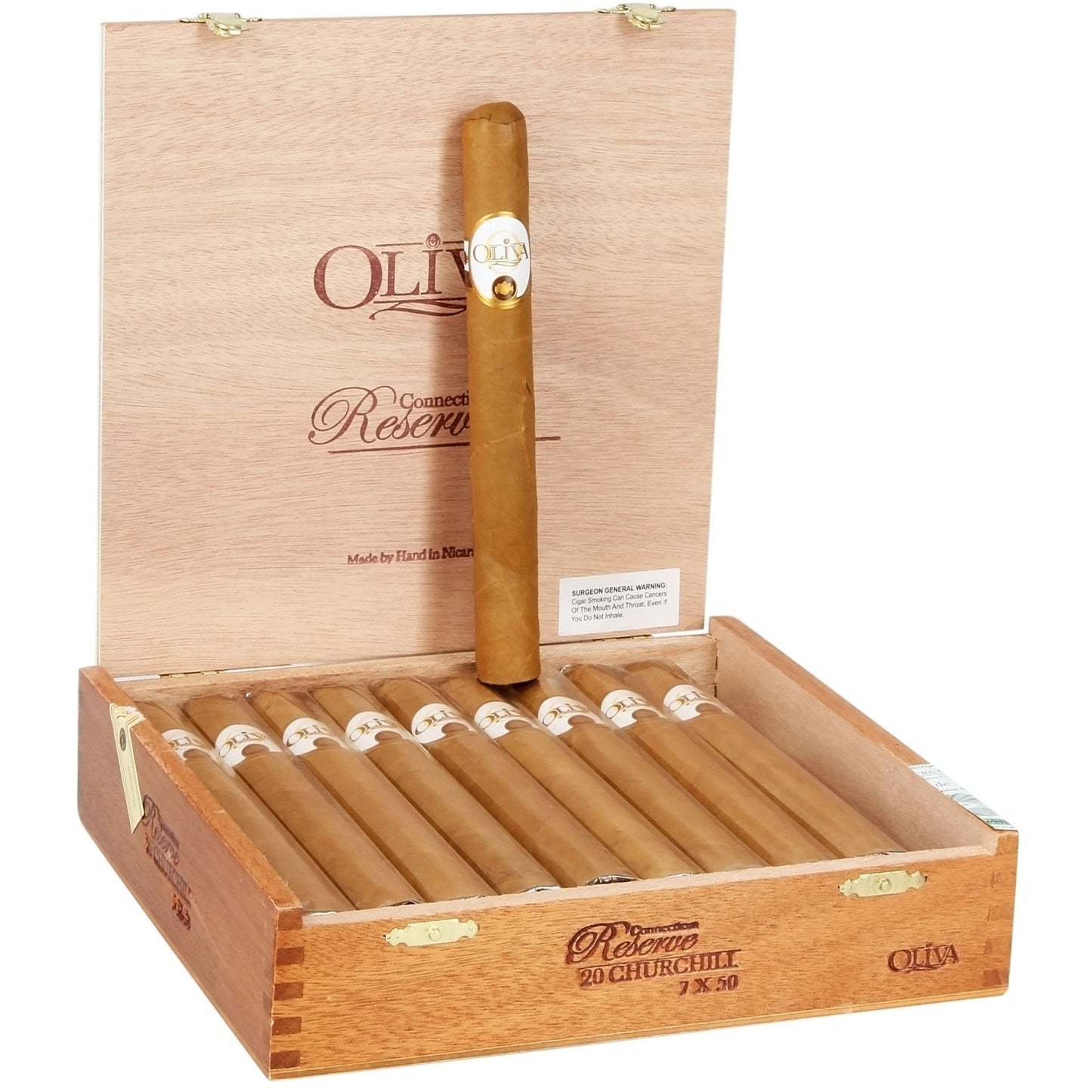 Oliva Connecticut Reserve Churchill 7" x 50 - cigar13