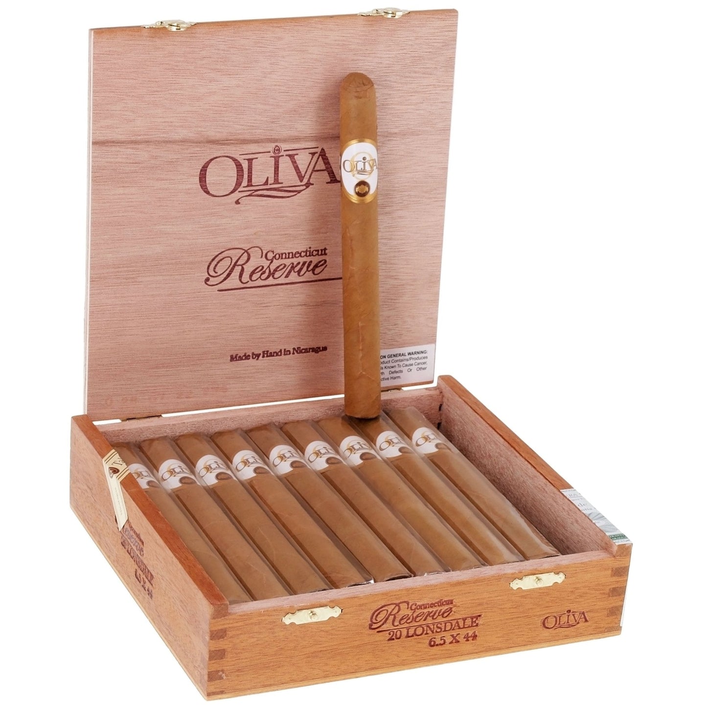 Oliva Connecticut Reserve Lonsdale 6 1/4" x 44 - cigar13