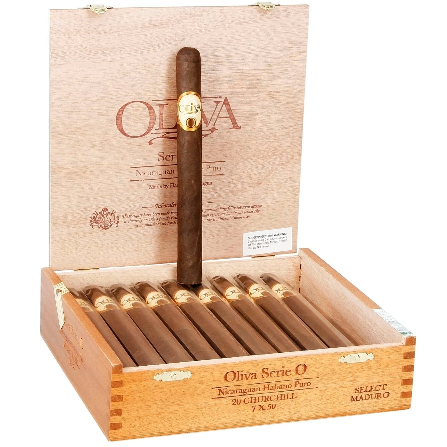 Oliva Serie O Maduro Churchill 7" x 50 - cigar13
