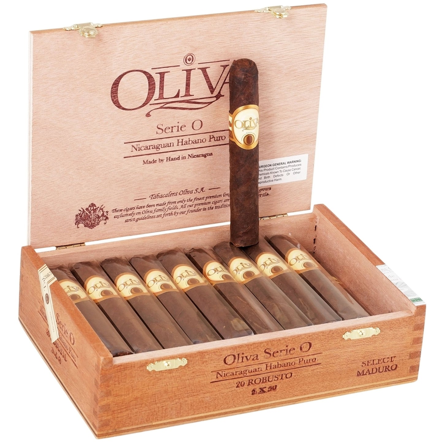 Oliva Serie O Maduro Robusto 5" x 50 - cigar13
