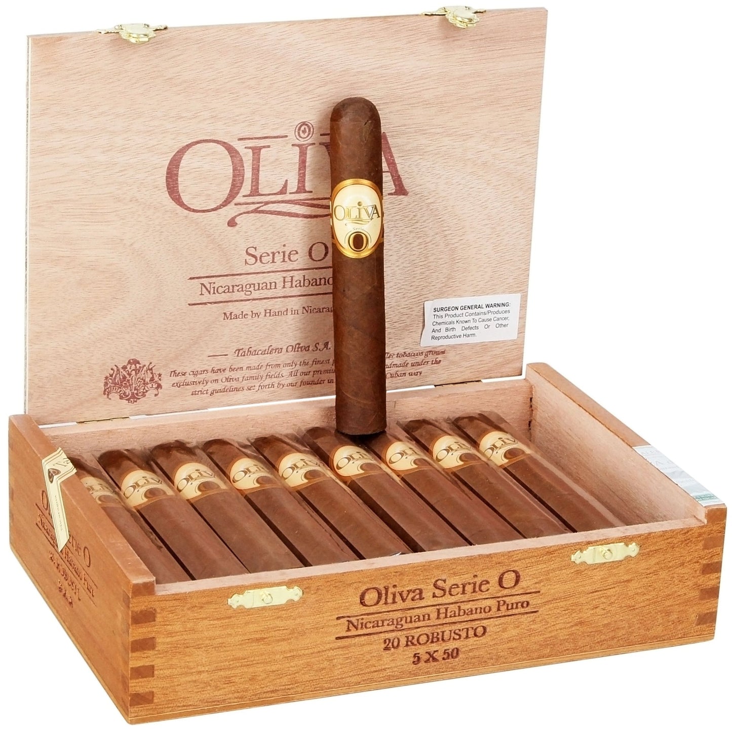 Oliva Serie O Robusto 5" x 50 - cigar13