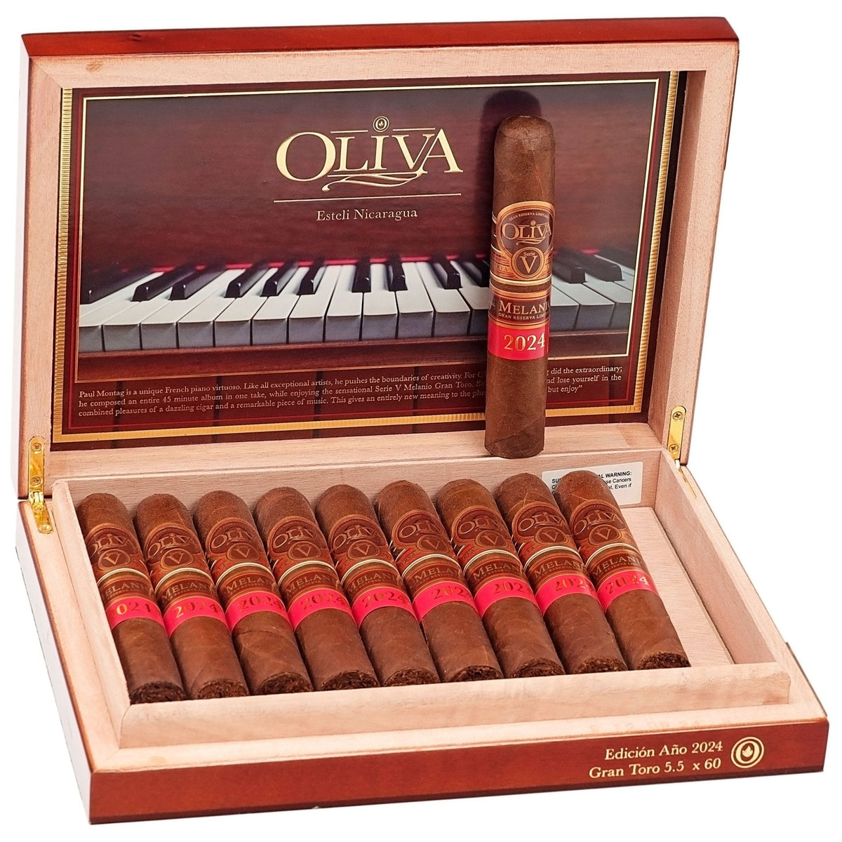 Oliva Serie V Melanio Edicion Ano 2024 5 1/2" x 60 - cigar13