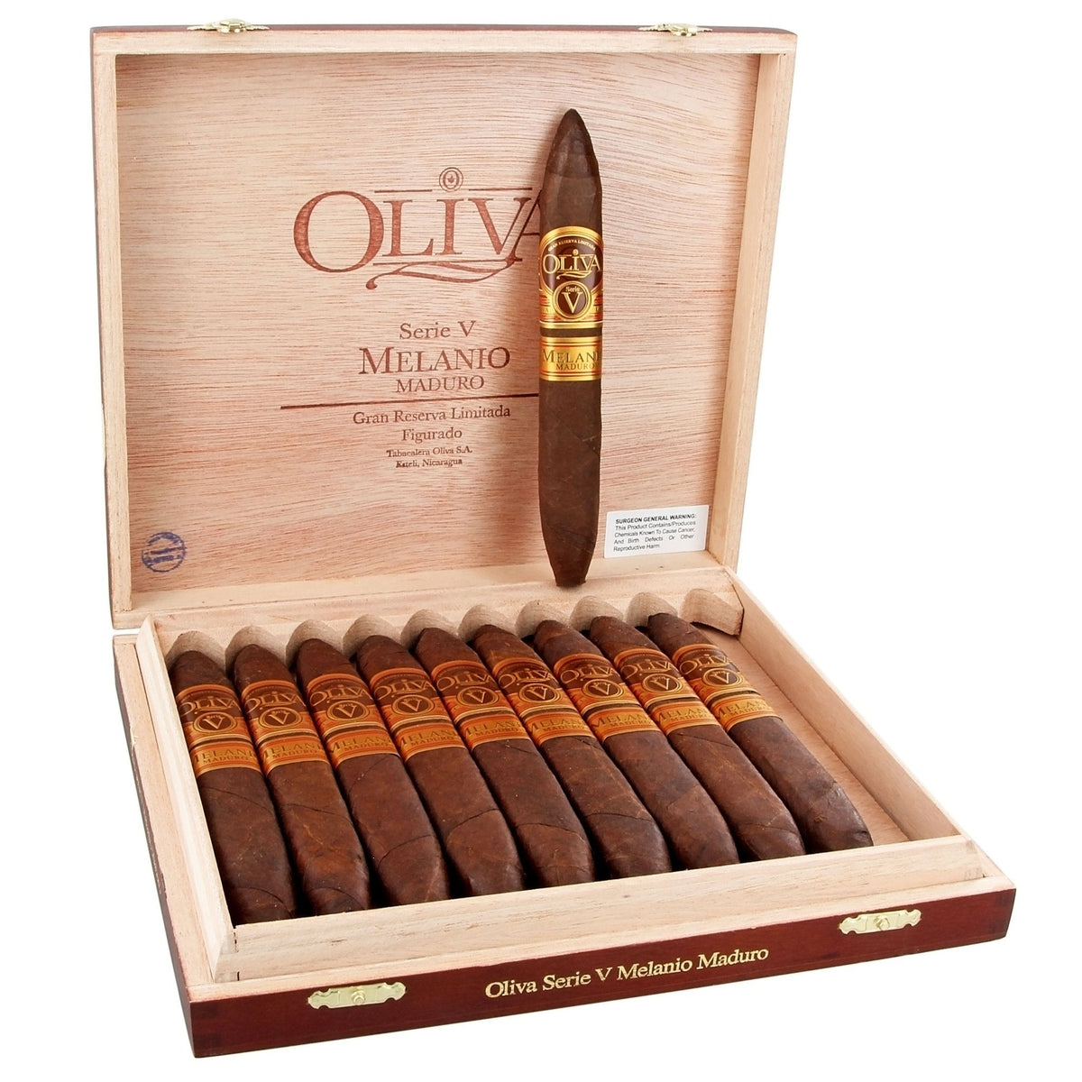 Oliva Serie V Melanio Maduro Figurado 6 1/2" x 52 - cigar13