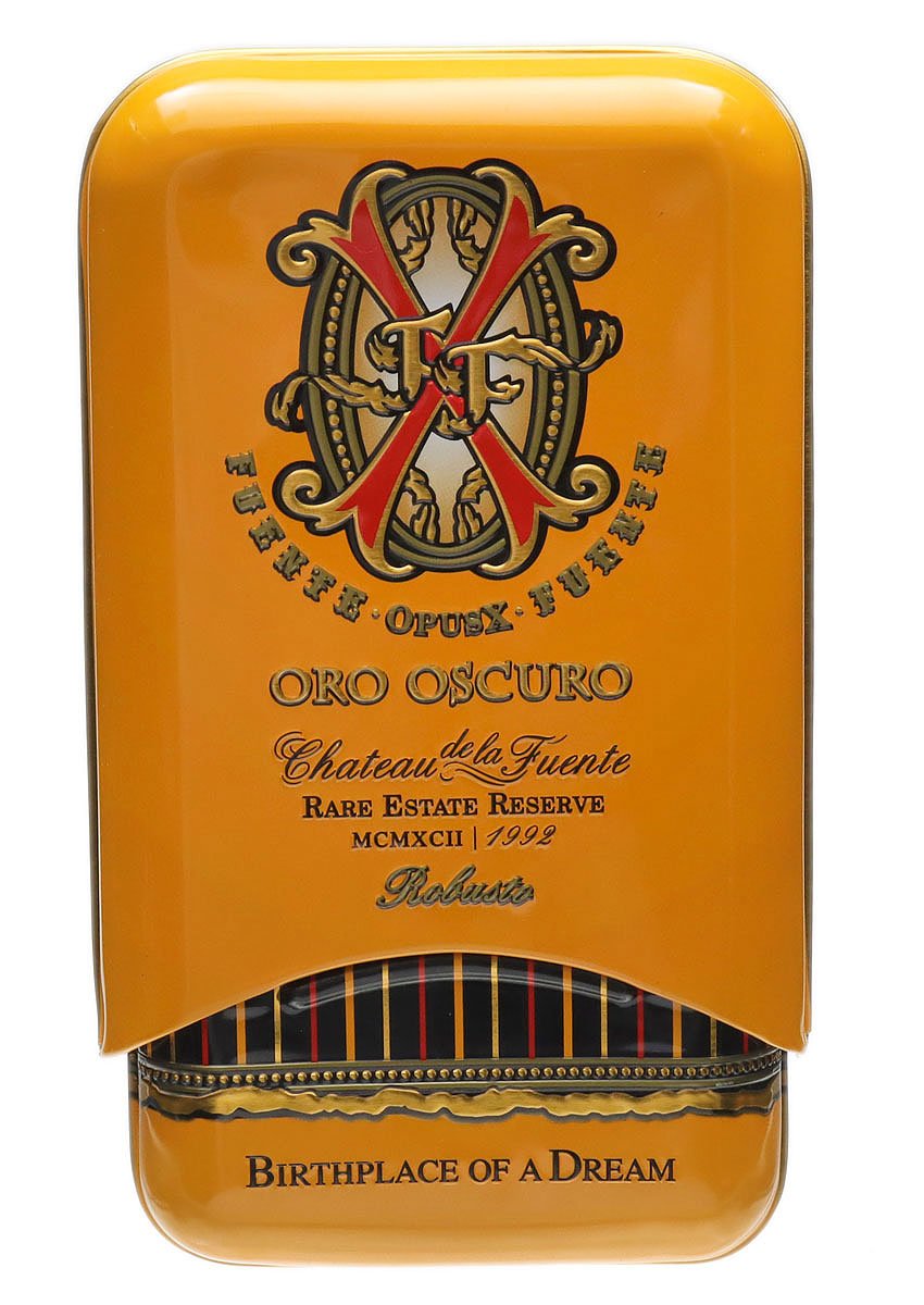 OPUS X FUENTE FUENTE ORO OSCURO CIGARS TIN/3 - Robusto - 5.25x50 - cigar13