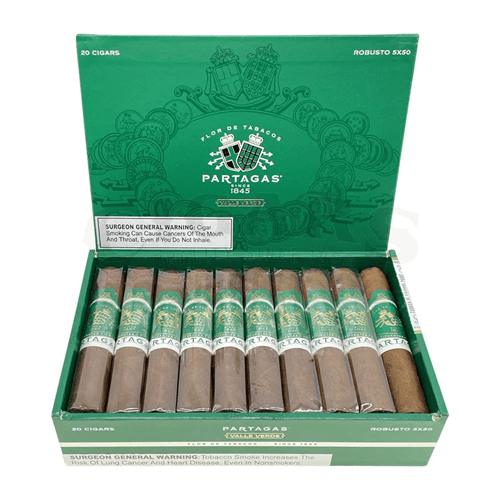 Partagas Valle Verde Cigars - Robusto - 5 X 50 - cigar13
