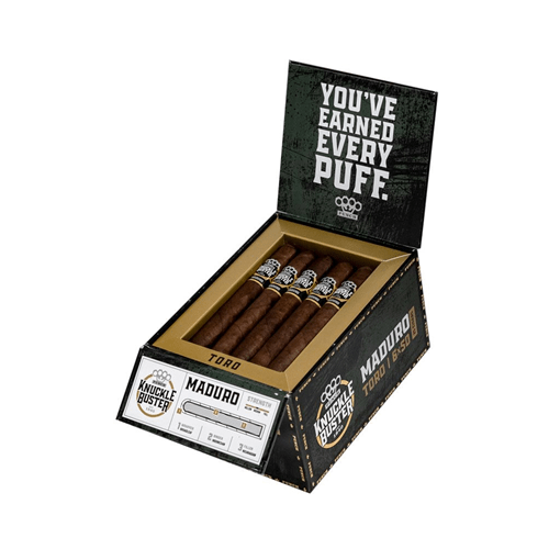 Punch Knuckle Buster Maduro Cigars - Toro - 6 X 50 - cigar13