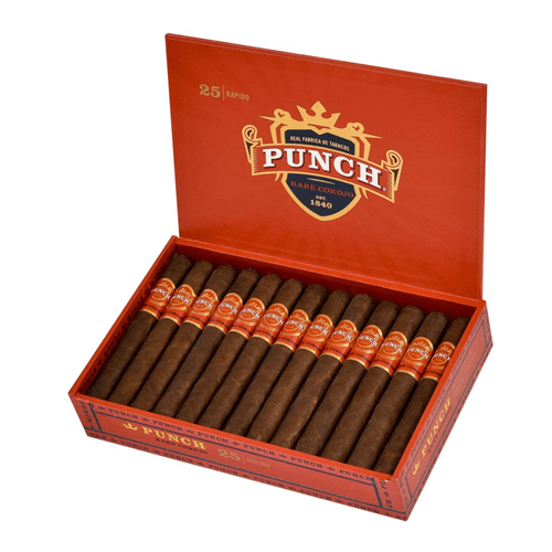 Punch Rare Corojo Cigars - Rapido - 5 X 40 - cigar13