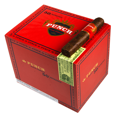Punch Rare Corojo Cigars - Rothschild - 4 1/2 X 50 - cigar13