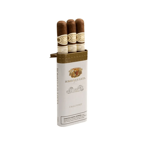 ROMEO Y JULIETA 150TH ANNIVERSARY BALCONET - Toro - 6 x 54, Tin of 3 - cigar13