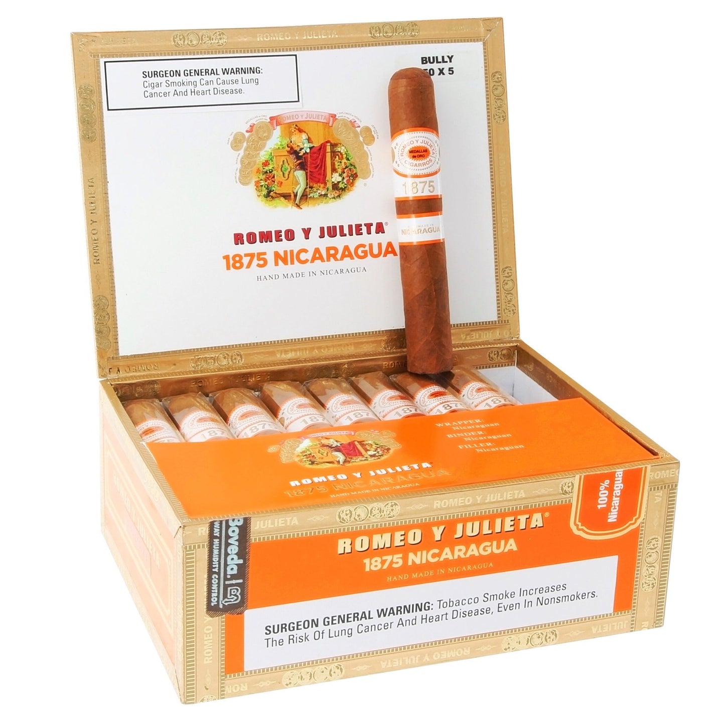 Romeo Y Julieta 1875 Nicaragua Cigars - Bully - 5x50 - cigar13