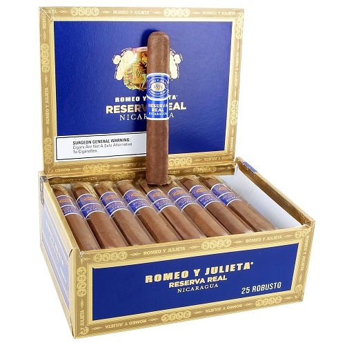 ROMEO Y JULIETA RESERVA REAL NICARAGUA CIGARS - Robusto - 5x52, Box/25 - cigar13