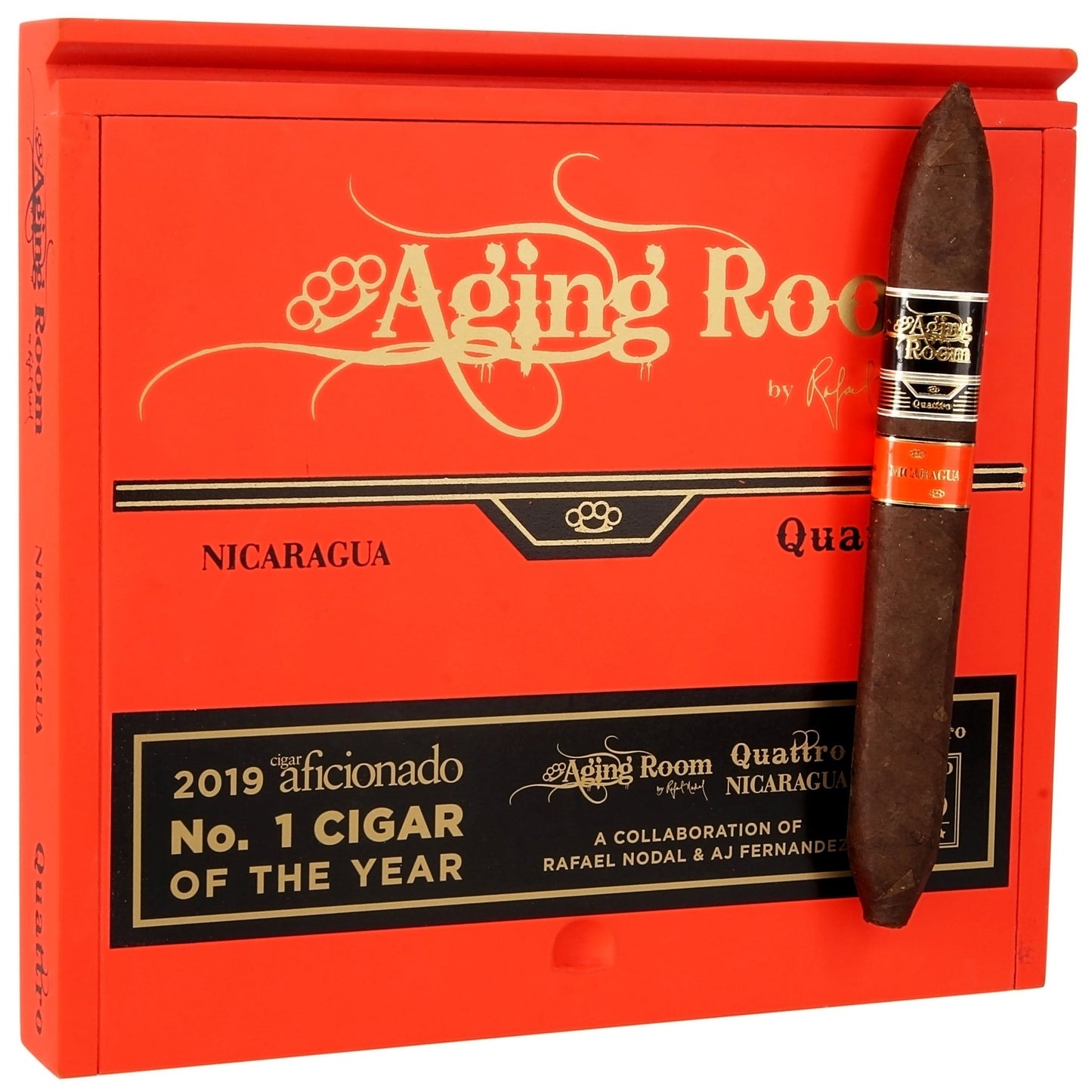 Room101 Aging Room Quattro Nicaragua Impromptu 6 1/2" x 52 - cigar13