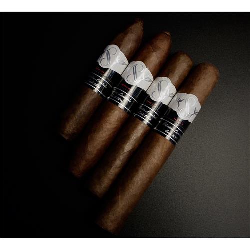 Sencillo Black Cigars by God of Fire - Piramide Largo 54 - 6 1/8 X 54 - cigar13
